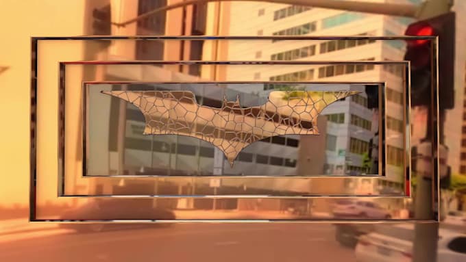 make 3d gold logo animation