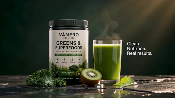 do premium supplement product animation