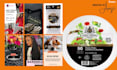 do weekly monthly social media management with engaging content strategy