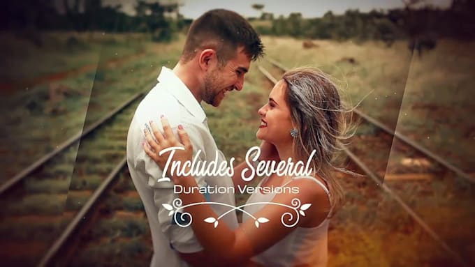 create photo slideshow video for wedding, birthday, anniversary