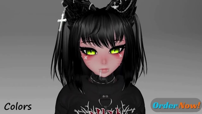 create custom vrchat avatar, anime, furry avatar, nsfw avatar, vr character, vrc