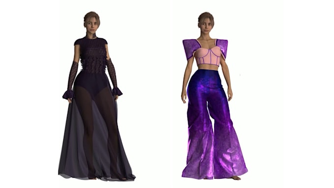 create clo 3d and marvelous designer clothing