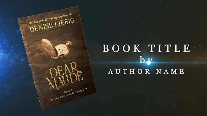 create this book promotion video trailer