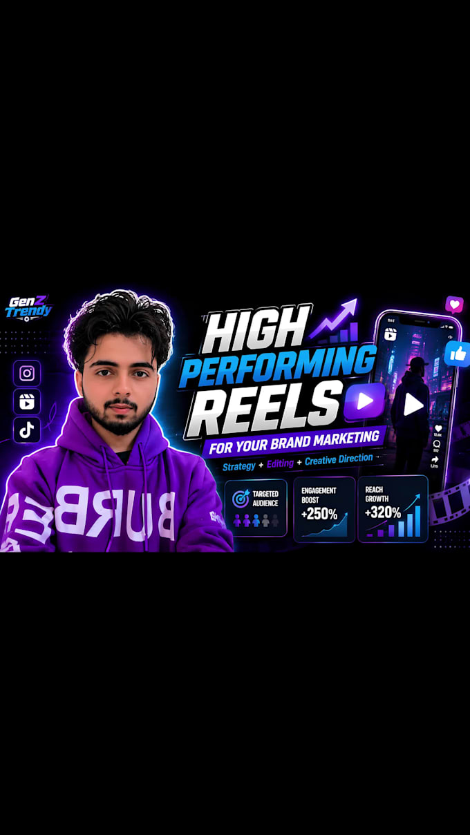 edit high performing reels for your brand marketing