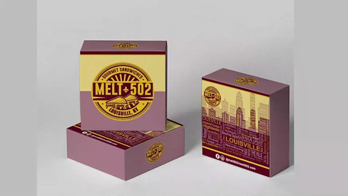 design premium product packaging and label for your brand