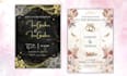design the perfect invitation and save the date card