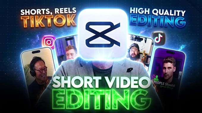 edit viral short form videos for reels, shorts,and tiktok