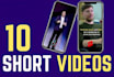 make shorts and reels