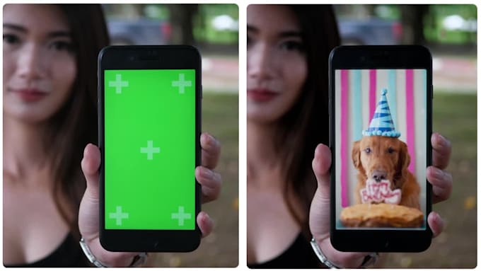 visual effects editing like green screen object removal and more