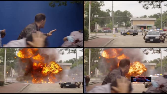 do cinematic vfx, horror, fire, smoke, blood effect and cgi integration model