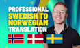 do professional swedish and norwegian translation
