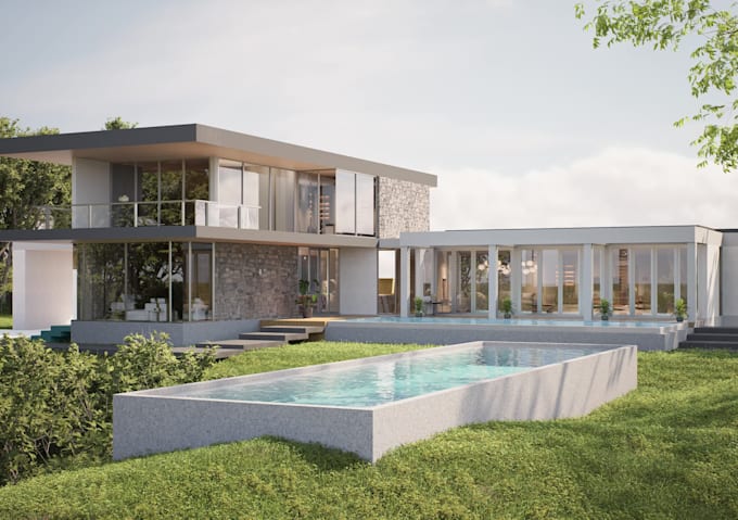 render your house model and be your 3d sketchup visualizer