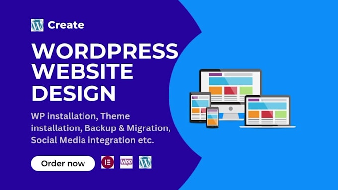 create a responsive wordpress website design