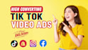 create tik tok video ads, tik tok ads with strong hook