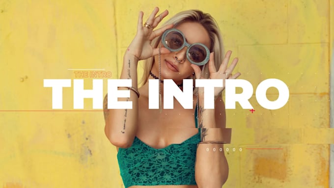 create stunning youtube intro video