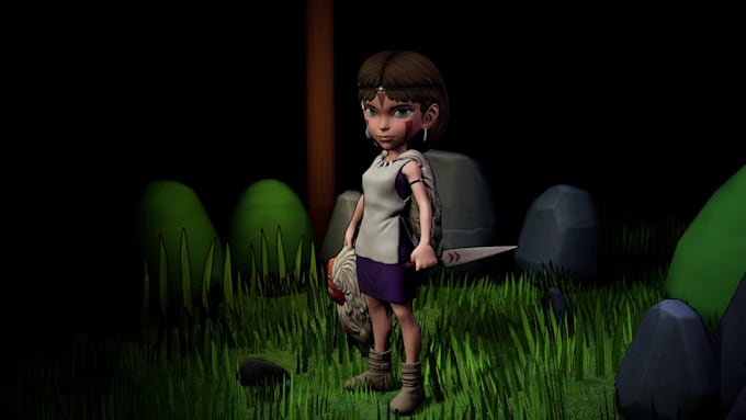 do 3d character model or creature for your video game