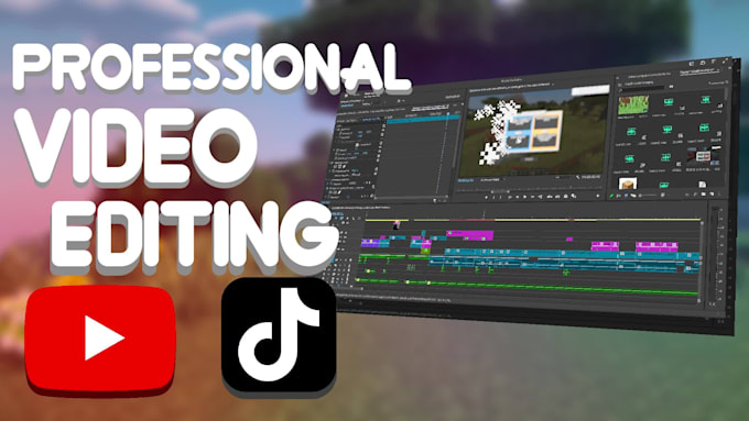 professionally edit youtube and social media videos