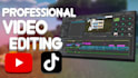 professionally edit youtube and social media videos