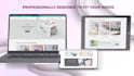 design a professional author or book publisher website