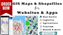 create gis maps, digitizing, georeferencing in qgis and arcgis pro