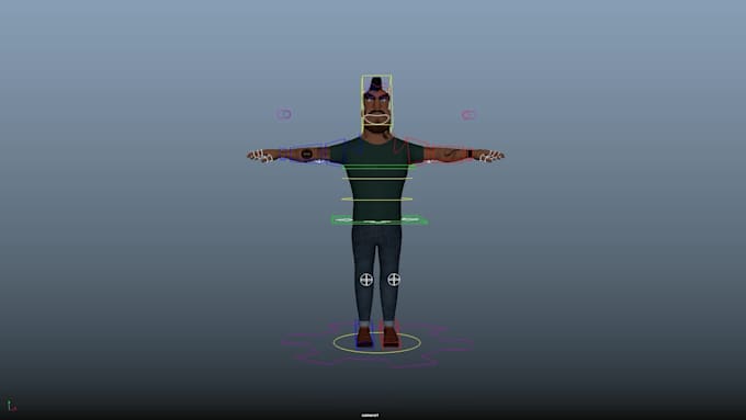 do 3d character rigging in maya and blender