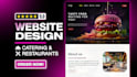 create food catering website and restaurant website