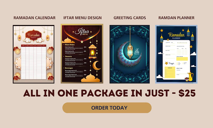 design your ramadan planner daily diary printable editable journal