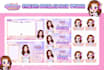 design custom animated cute vtuber overlay for kick, youtube or twitch streamer