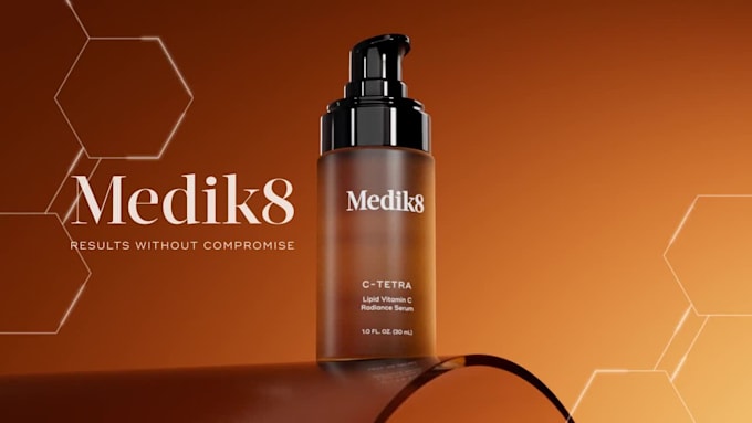 create cosmetic video ads 3d cosmetic animation skincare beauty launching ads