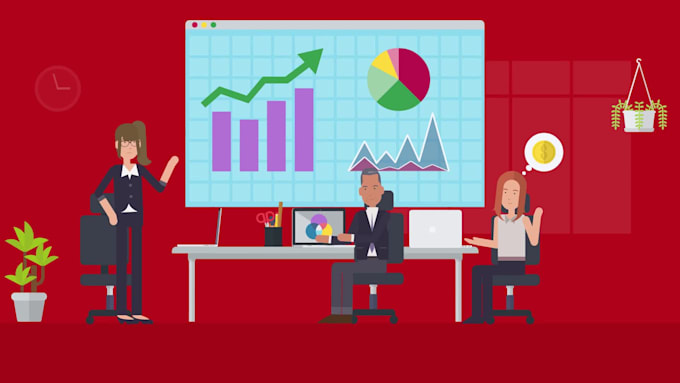 create atractive 2d cartoon animation and explainer videos