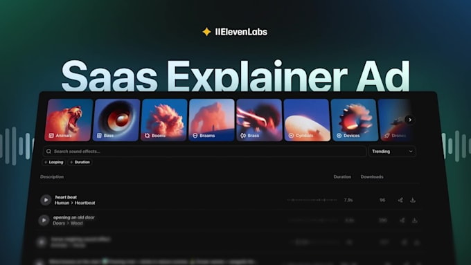 create professional saas video ad or product demo video