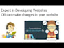 build website or make changes in your website