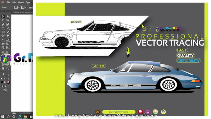 do vector tracing, redraw image, redesign, cleanup logo