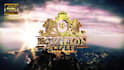 create cinematic sky mountain metallic gold 3d logo reveal intro animation