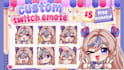 create custom twitch emotes and sub badges