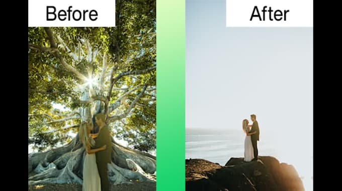 do any 100 background removal or photoshop editing for you