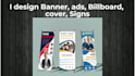 do outstanding roll up banner, retractable, sign, ads,header