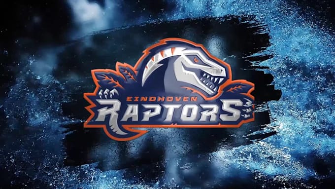 make winter ice logo reveal intro
