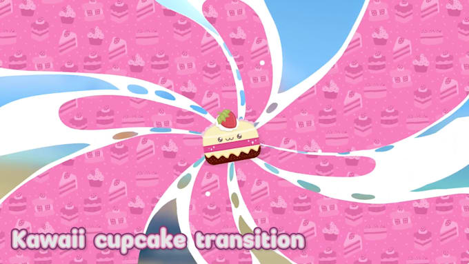 cute chibi stinger transition for live streams twitch