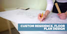 provide full custom architectural blueprint house plans