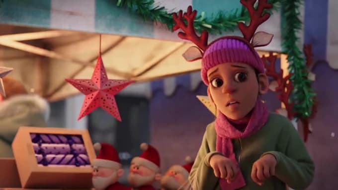 do 3d christmas animation, 3d kids animation, 3d cartoon animation, santa claus