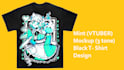 create anime streetwear t shirt design cute t shirt design