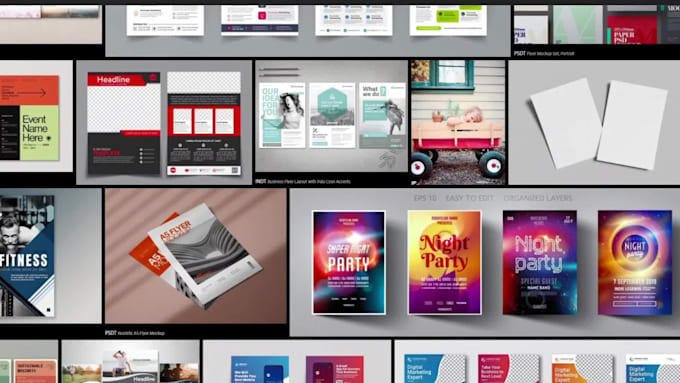 professional ai enhanced flyer poster and brochure design print ready