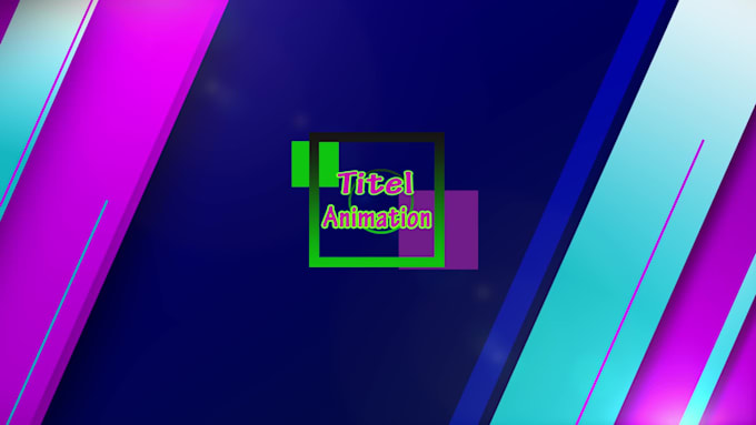 do titles animation or text animation and lower thirds