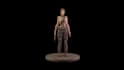 create 3d  character model, realistic character model, 3d game character model