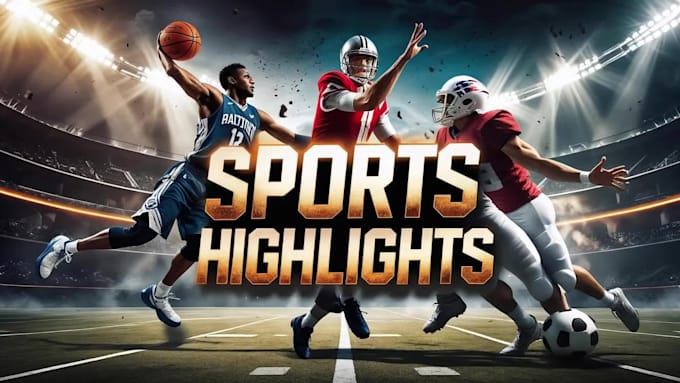 edit your videos into sports highlights videos mixtapes in 4k