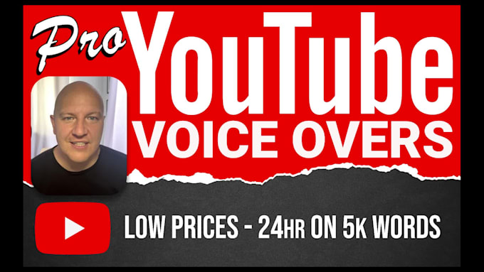 be your pro american male youtube voice over artist