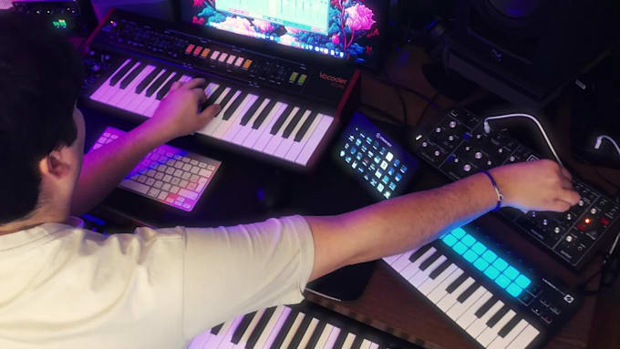 produce techno, melodic techno or dnb for your game or project
