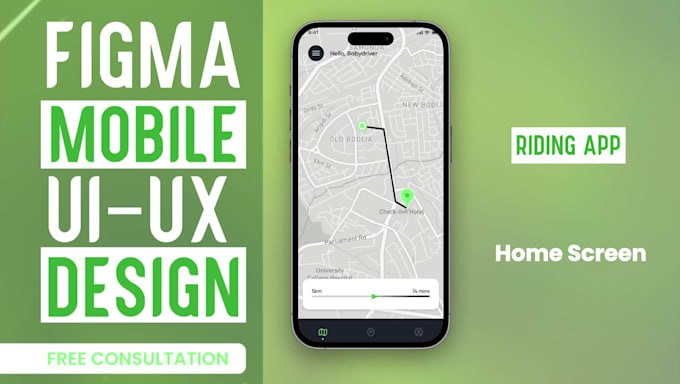 create unique mobile app design with modern user experience