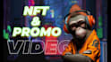 generate stylish app and web promo video for your nft or websites